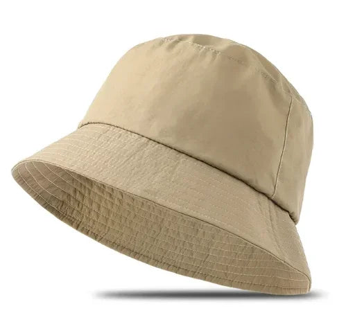 Voyager Big-Fit Bucket Hat in Khaki-A