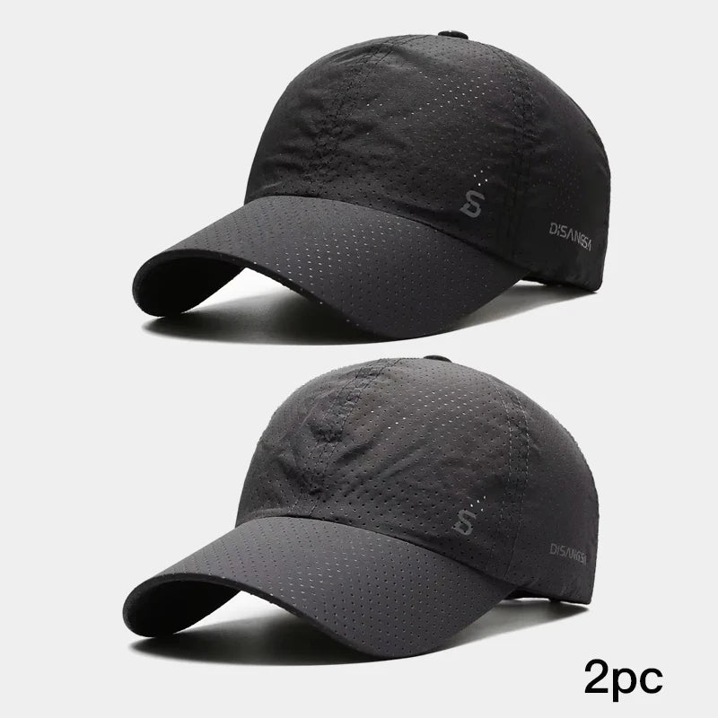 Urban Caps Active Running Cap – Breathable Quick-Dry Sun Protection Baseball Hat