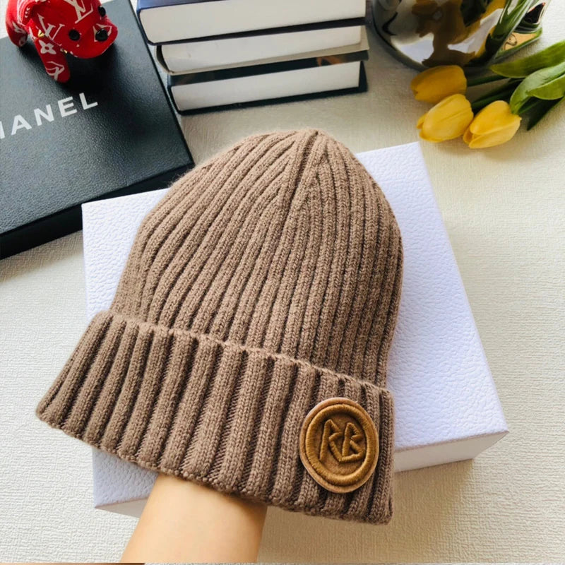 The Verbier | Women's Thick Warm Designer Wool Beanie | Urban Caps NZ