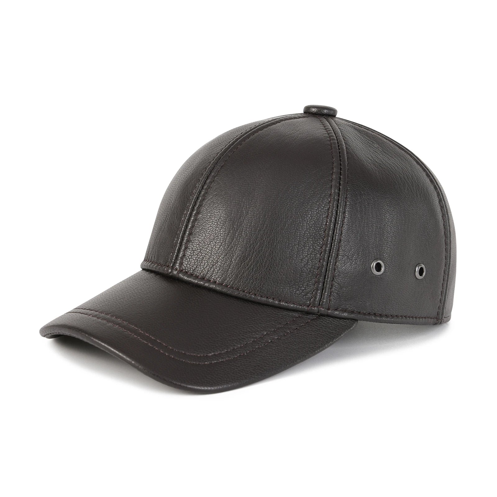 The Mayfair | 100% Leather Structured Baseball Cap | Urban Caps NZ