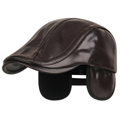 Aviemore Faux Leather Beret
