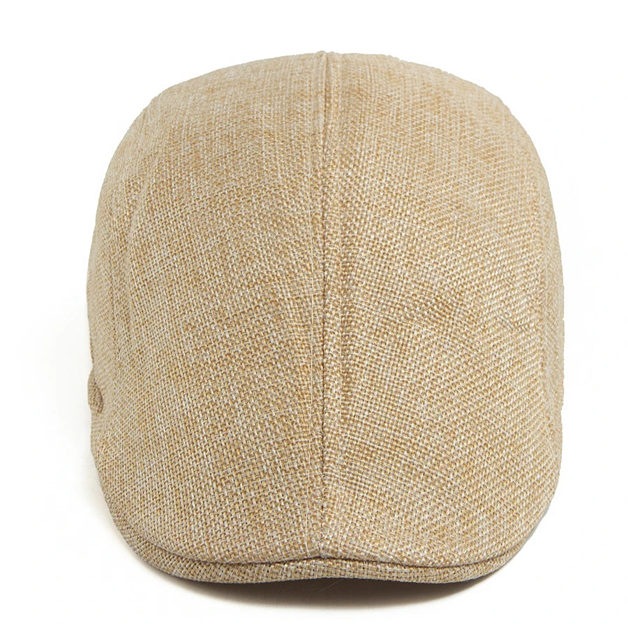 Breathable Linen Ivy Cap | Heritage Driving Flat Cap | Urban Caps NZ