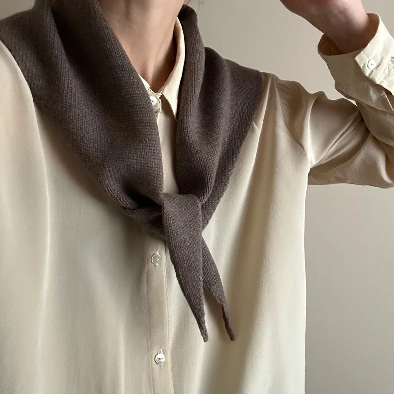 Marlborough Merino Wool Triangle Scarf
