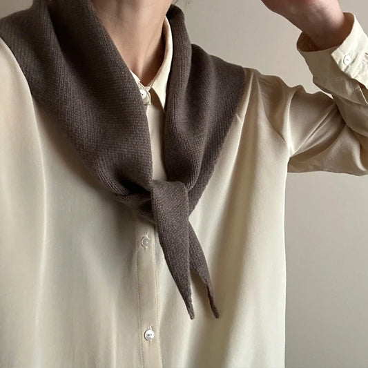 Marlborough Merino Wool Triangle Scarf