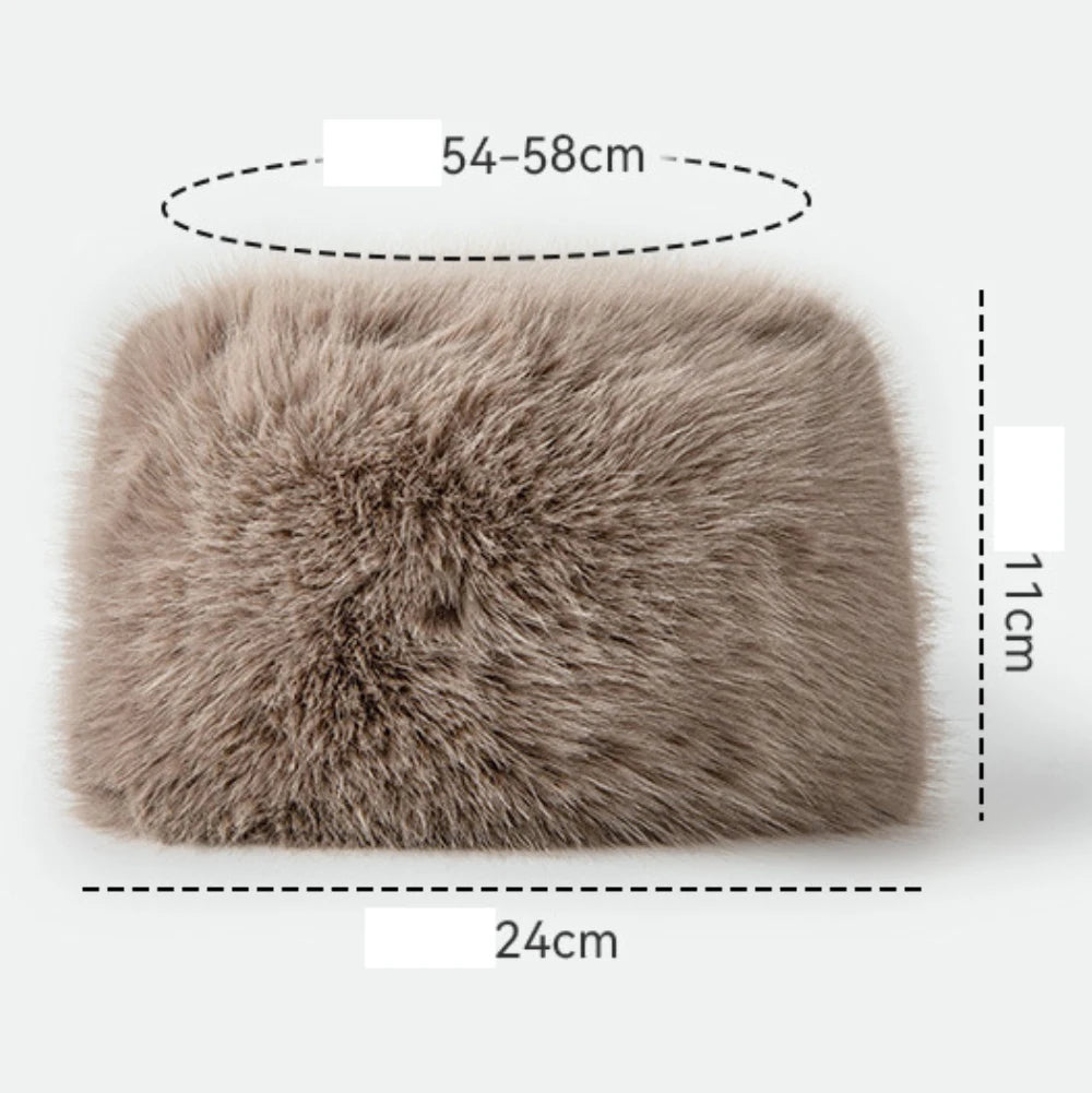 Vorkuta Fur Bomber Trapper Hat