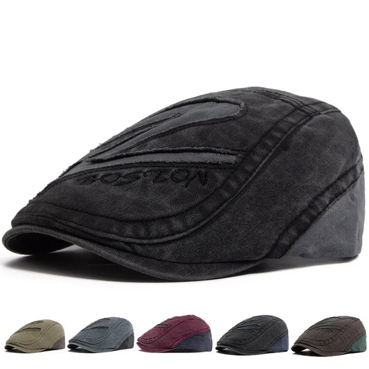 Patchwork Ivy Cap | Heritage Cabbie Flat Cap | Urban Caps NZ