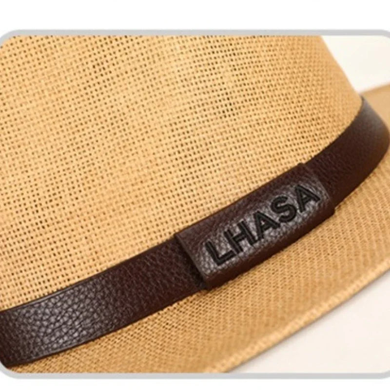 Ashcombe Woven Panama-Style Fedora