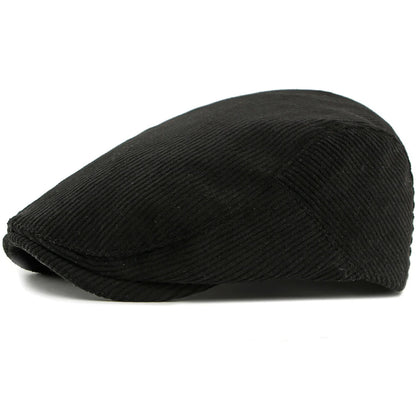 Pitlochry Wool Ivy Cap in Black