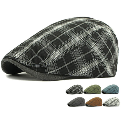 Assisi Plaid Artist Beret