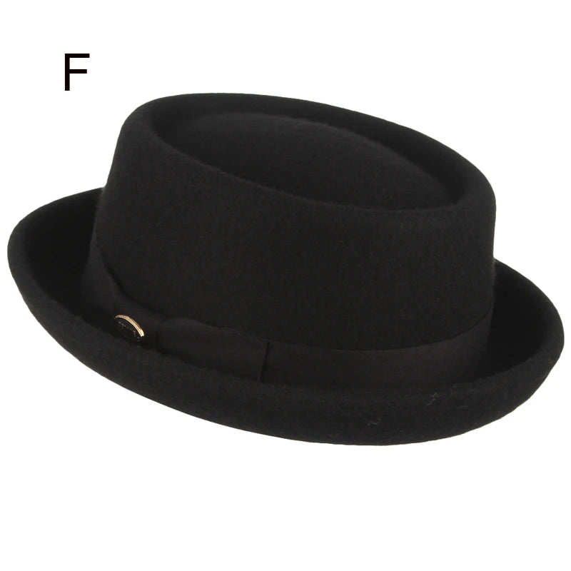Regent Heritage Wool Pork Pie Hat - Premium Australian Wool Collection