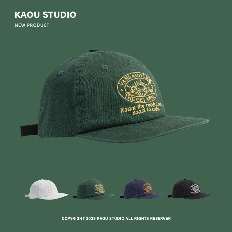 Hackney Flat-Brim Baseball Cap