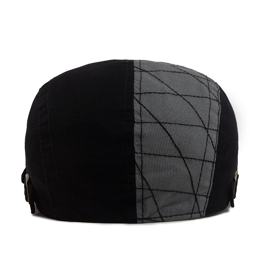 Embroidered Letter Label Ivy Cap | Outdoor Flat Cap | Urban Caps NZ