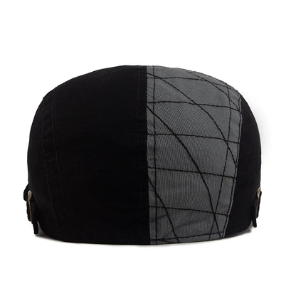 Embroidered Letter Label Ivy Cap | Outdoor Flat Cap | Urban Caps NZ