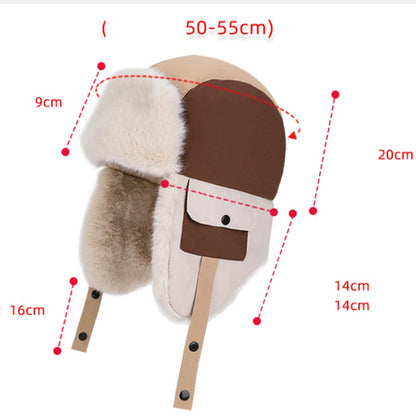 Little Explorer Patchwork Trapper Hat