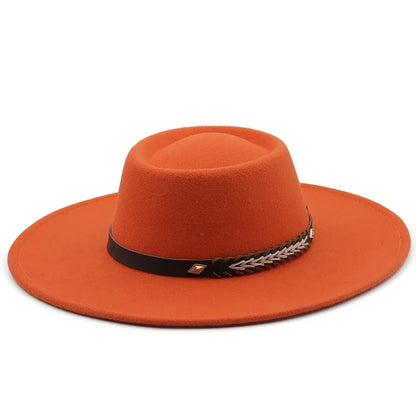 Kingsman Wide-Brim Pork Pie Hat