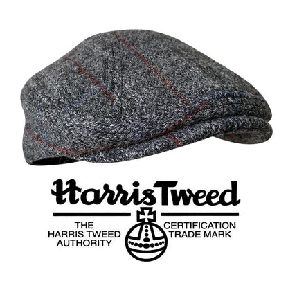 Premium Harris Tweed Newsboy Cap | 100% Pure Wool British Heritage | Urban Caps