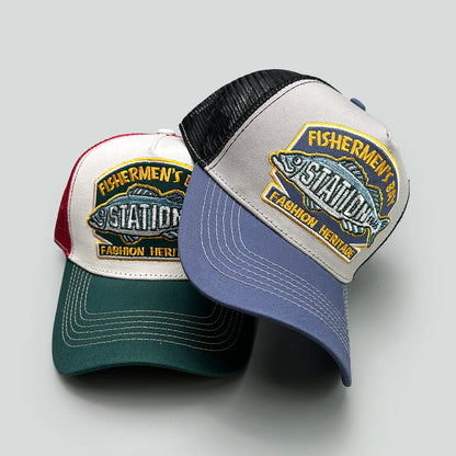 Yellowstone Wildlife Embroidered Cap