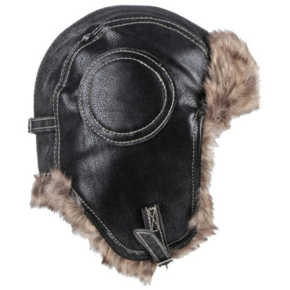Ambleside Faux Leather Trapper Hat