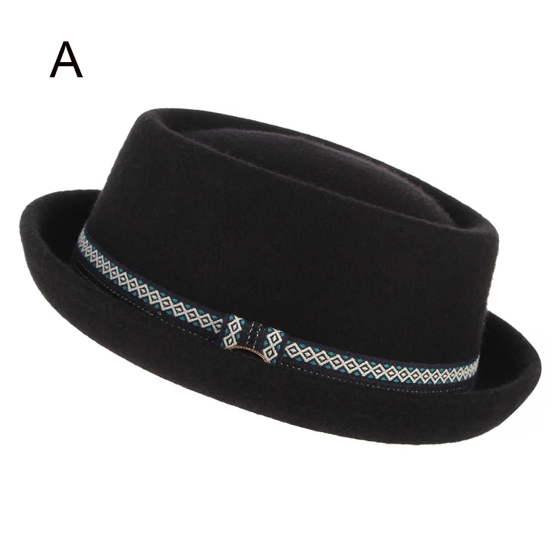 Regent Heritage Wool Pork Pie Hat - Premium Australian Wool Collection