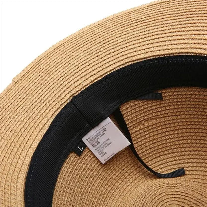 Kingston XL Straw Panama Hat – UPF 50+ Wide Brim Summer Sun Hat (61-63cm)