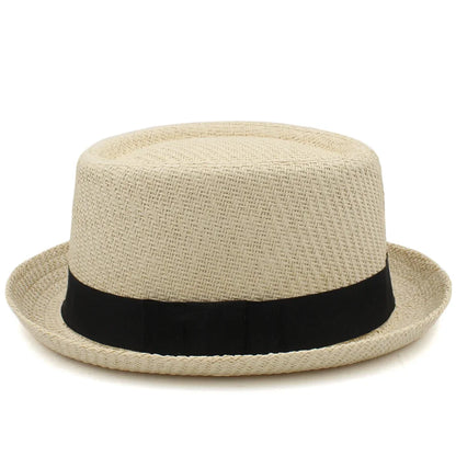 Newport Straw Pork Pie Hat