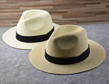 Kingston XL Straw Panama Hat – UPF 50+ Wide Brim Summer Sun Hat (61-63cm)