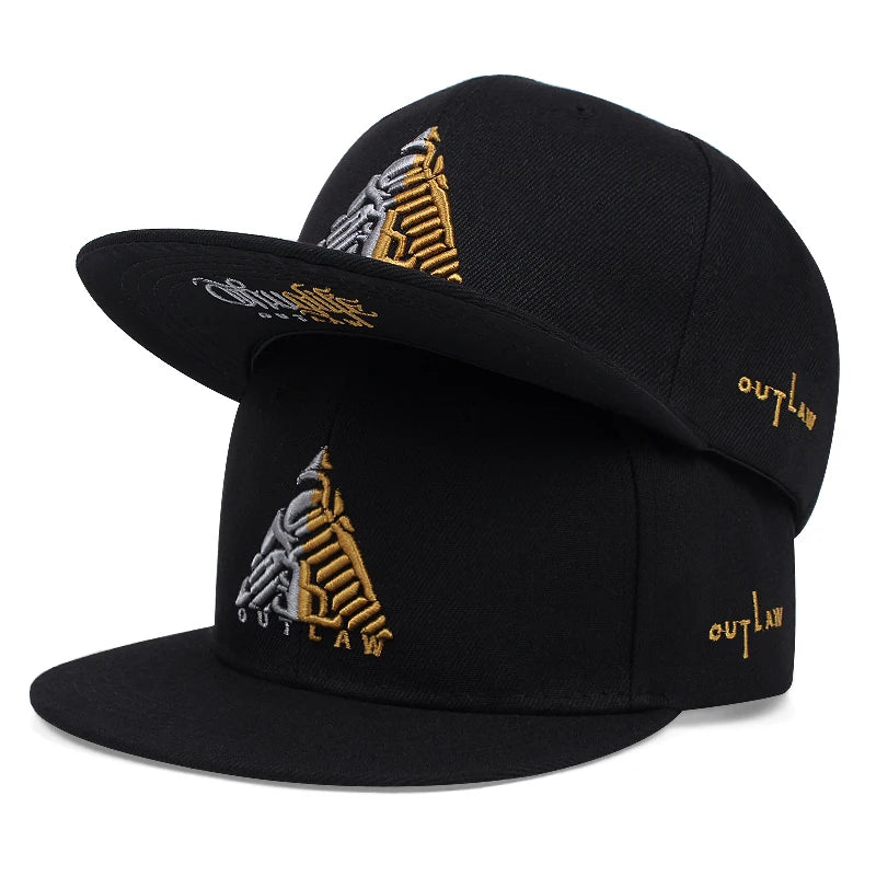 The Ladbroke | Thug Life Embroidery Unisex Snapback Cap | Urban Caps NZ