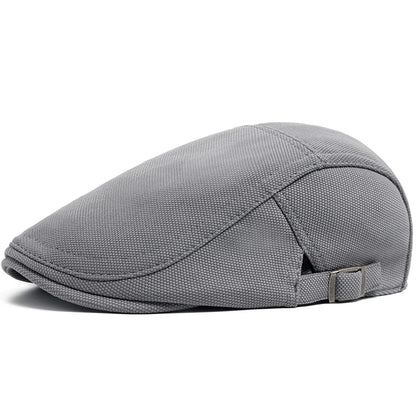 Plaid Print Ivy Cap | Vintage Country Flat Cap | Urban Caps NZ