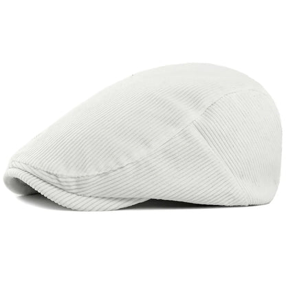 Pitlochry Wool Ivy Cap in White