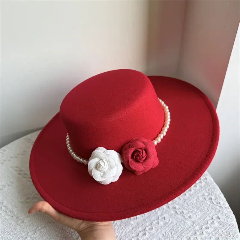 Chantilly Wide-Brim Felt Fedora