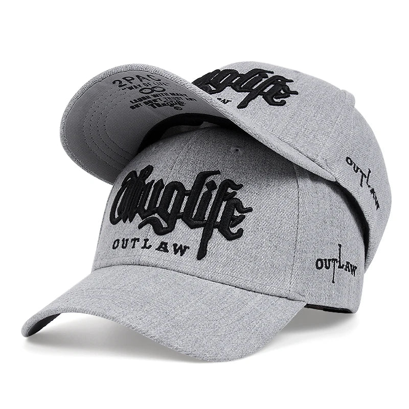 The Ladbroke | Thug Life Embroidery Unisex Snapback Cap | Urban Caps NZ