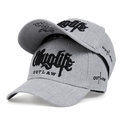 The Ladbroke | Thug Life Embroidery Unisex Snapback Cap | Urban Caps NZ
