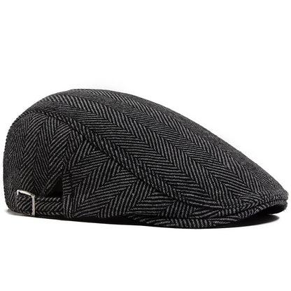 Heritage Herringbone Ivy Cap | British Country Flat Cap | Urban Caps NZ