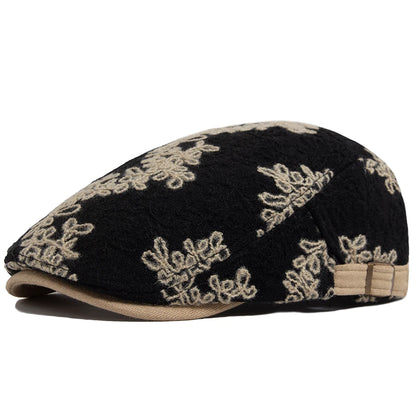 Floral Print Ivy Cap | Country Garden Flat Cap | Urban Caps NZ