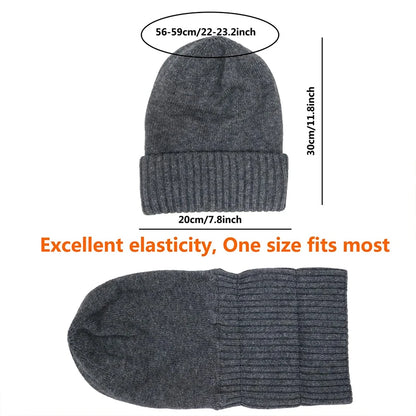 The Cashmere Cloud | 100% Wool Satin-Lined Slouchy Beanie | Urban Caps NZ