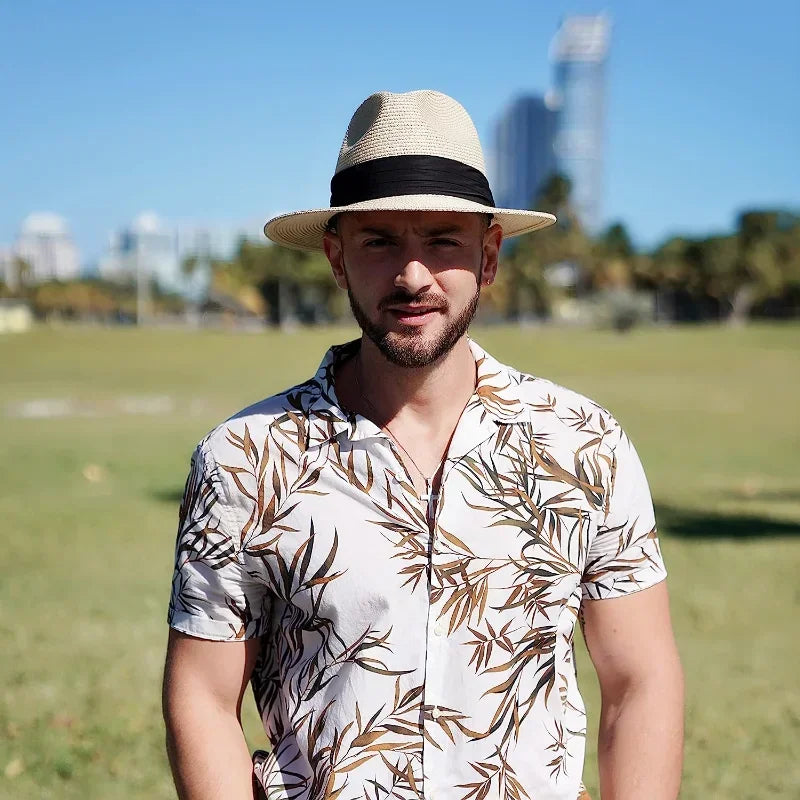 Bermuda Wide-Brim Panama Hat