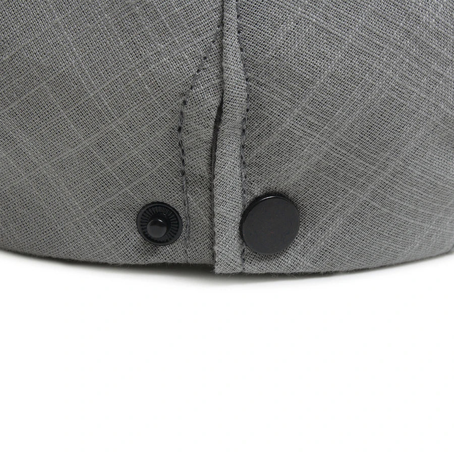 Breathable Linen Ivy Cap | Milan Driving Flat Cap | Urban Caps NZ