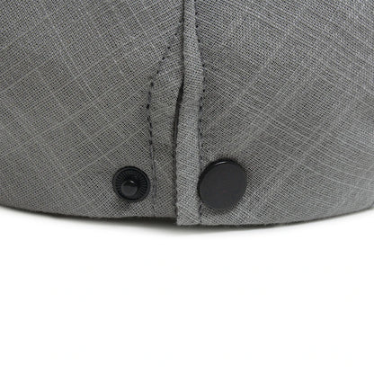 Breathable Linen Ivy Cap | Milan Driving Flat Cap | Urban Caps NZ