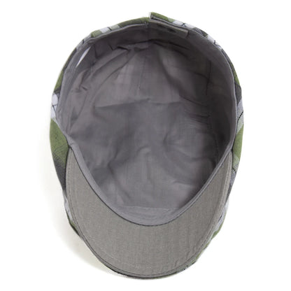 Thin Plaid Ivy Cap | Country Heritage Flat Cap | Urban Caps NZ