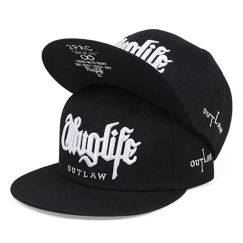 The Hackney | Street Life Embroidery Adjustable Snapback Cap | Urban Caps NZ