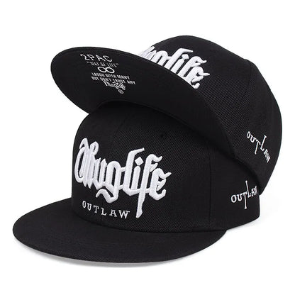 The Hackney | Street Life Embroidery Adjustable Snapback Cap | Urban Caps NZ