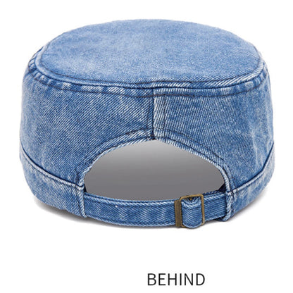 Marylebone Denim Cadet Cap