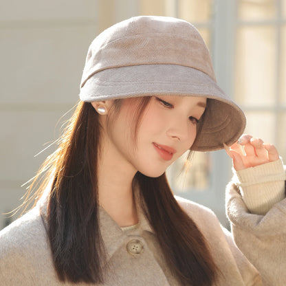 Kew Gardens Bow-Trim Bucket Hat