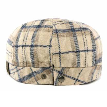 Bilbao Plaid Artist Beret