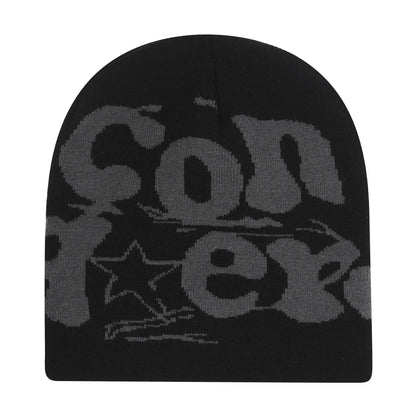 The Skullcap | Y2K Letter Knitted Hip Hop Beanie | Urban Caps NZ