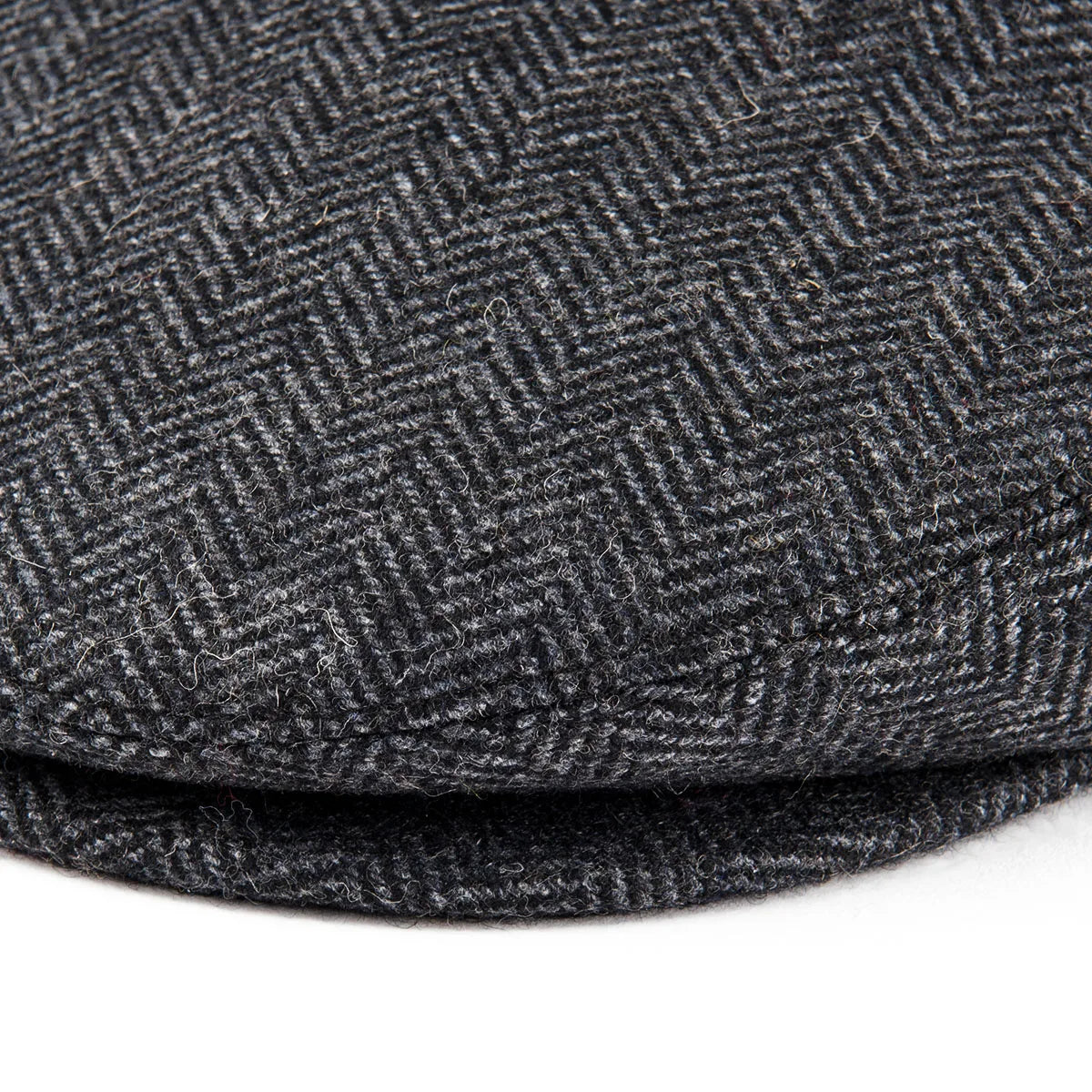 The Arran | 50% Wool Herringbone Scally Cheese-Cutter Cap | Urban Caps NZ