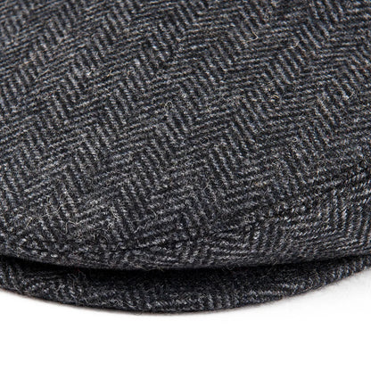 The Arran | 50% Wool Herringbone Scally Cheese-Cutter Cap | Urban Caps NZ