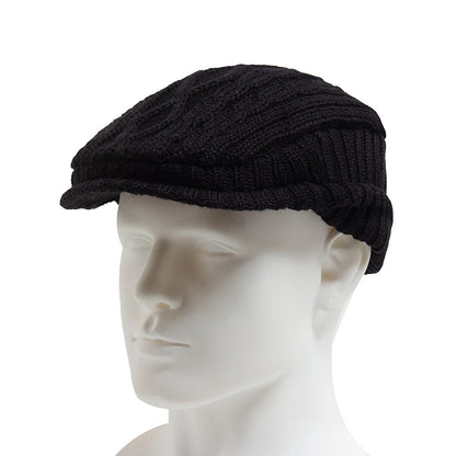 Knitted Earflap Ivy Cap | Scottish Country Flat Cap | Urban Caps NZ
