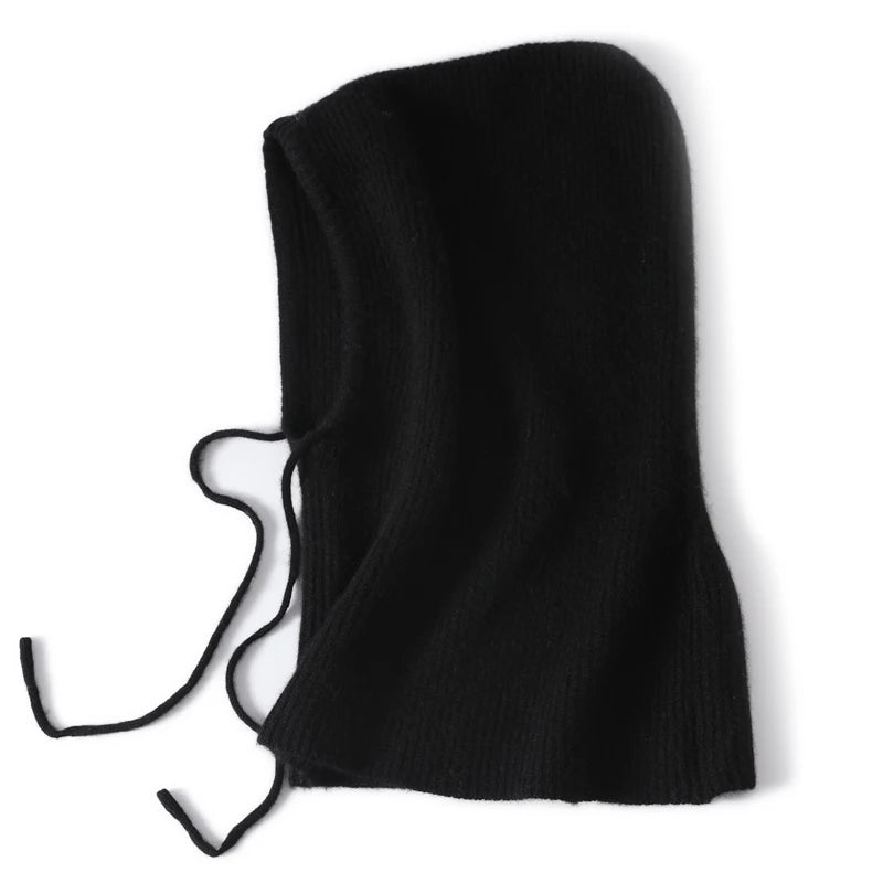The Ben Nevis | 100% Wool Hooded Drawstring Balaclava | Urban Caps NZ
