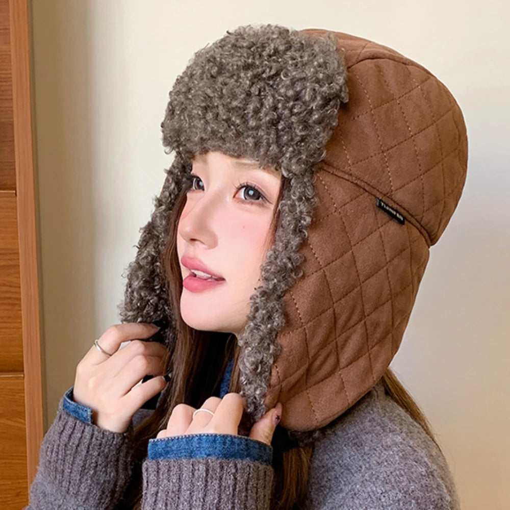 Tundra Fleece-Lined Trapper Hat in Coffee